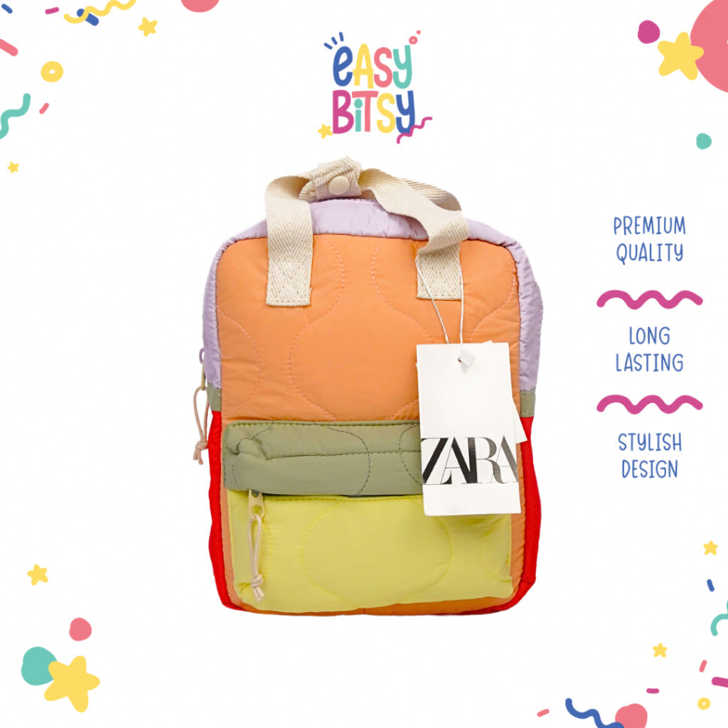 Easybitsy Tas Ransel Backpack Perempuan PAUD-TK Premium Kombinasi Warna - ZR Tidak ada merek