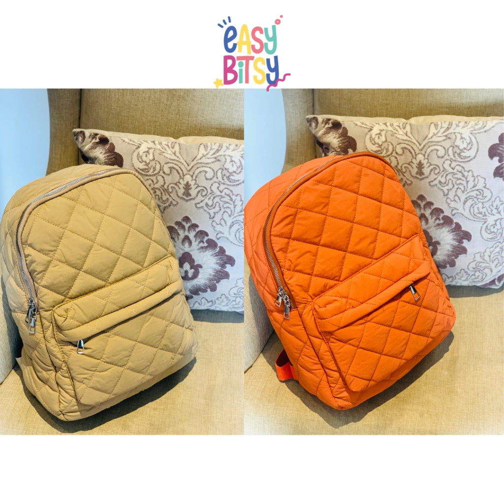 Easy  Bitsy Tas Ransel  Korea Polos All Age Perempuan ´- Queen Tidak ada merek