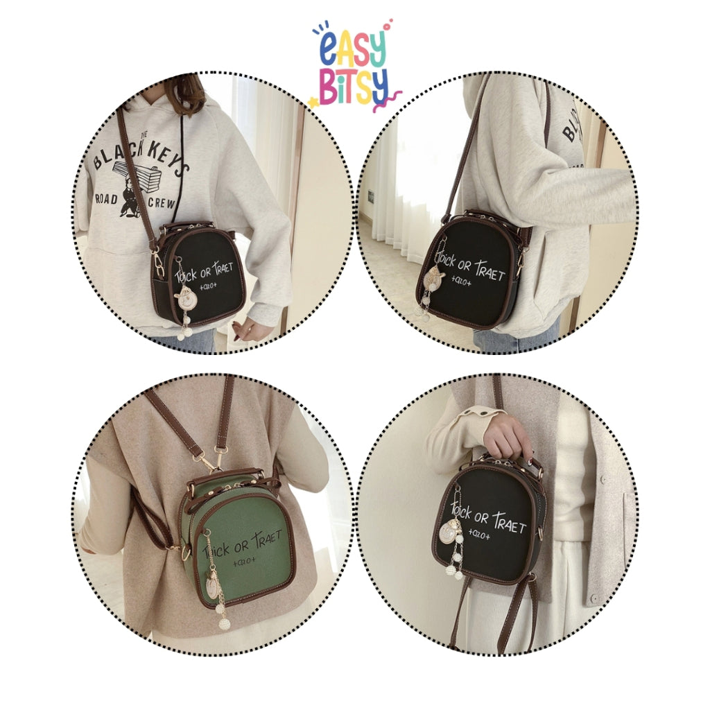 EasyBitsy Tas Ransel Korea Remaja Toick Or Traet Tidak ada merek