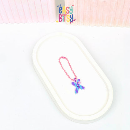 Easy Bitsy Keychain Gantungan Alphabet Mini - mrica Tidak ada merek