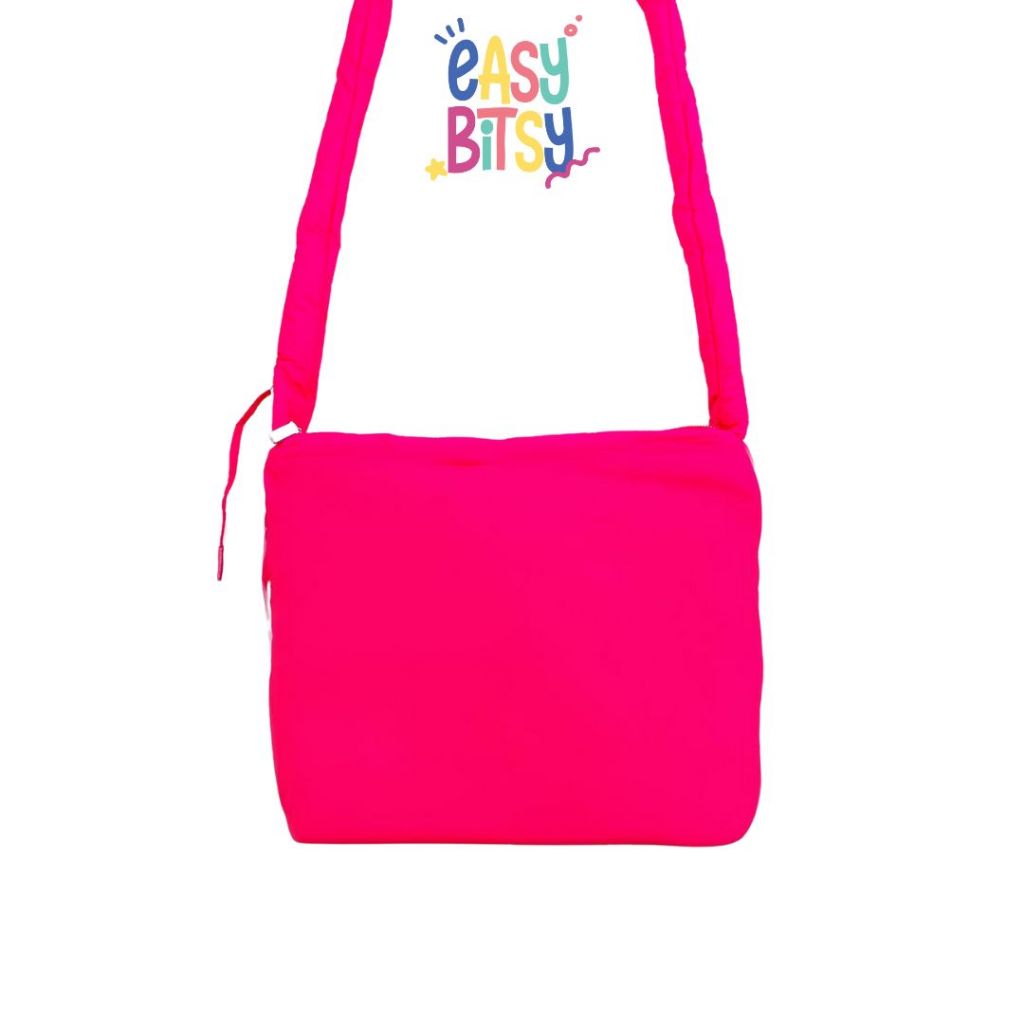 Easy Bitsy Tas ToteBag Polos Puffy Tidak ada merek