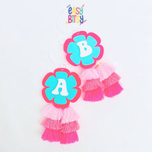 Easy Bitsy Keychain Aksesoris gantungan Alphabet Akrilik Rumbai Tidak ada merek