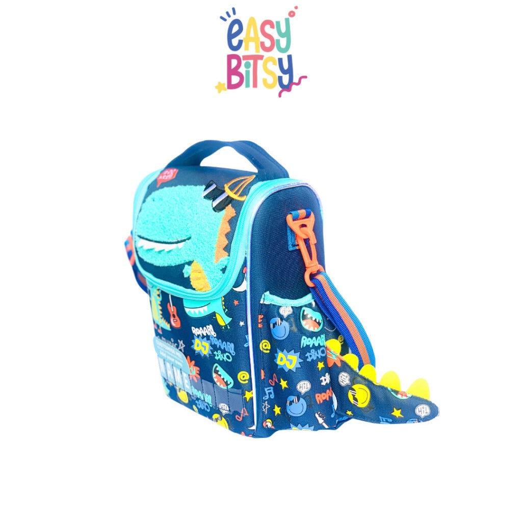Easybitsy Tas Bekal Lunch Bag Box Tempat Makan Anak Laki-Laki TK - SD Astronot, Dino - Shifu Tidak ada merek