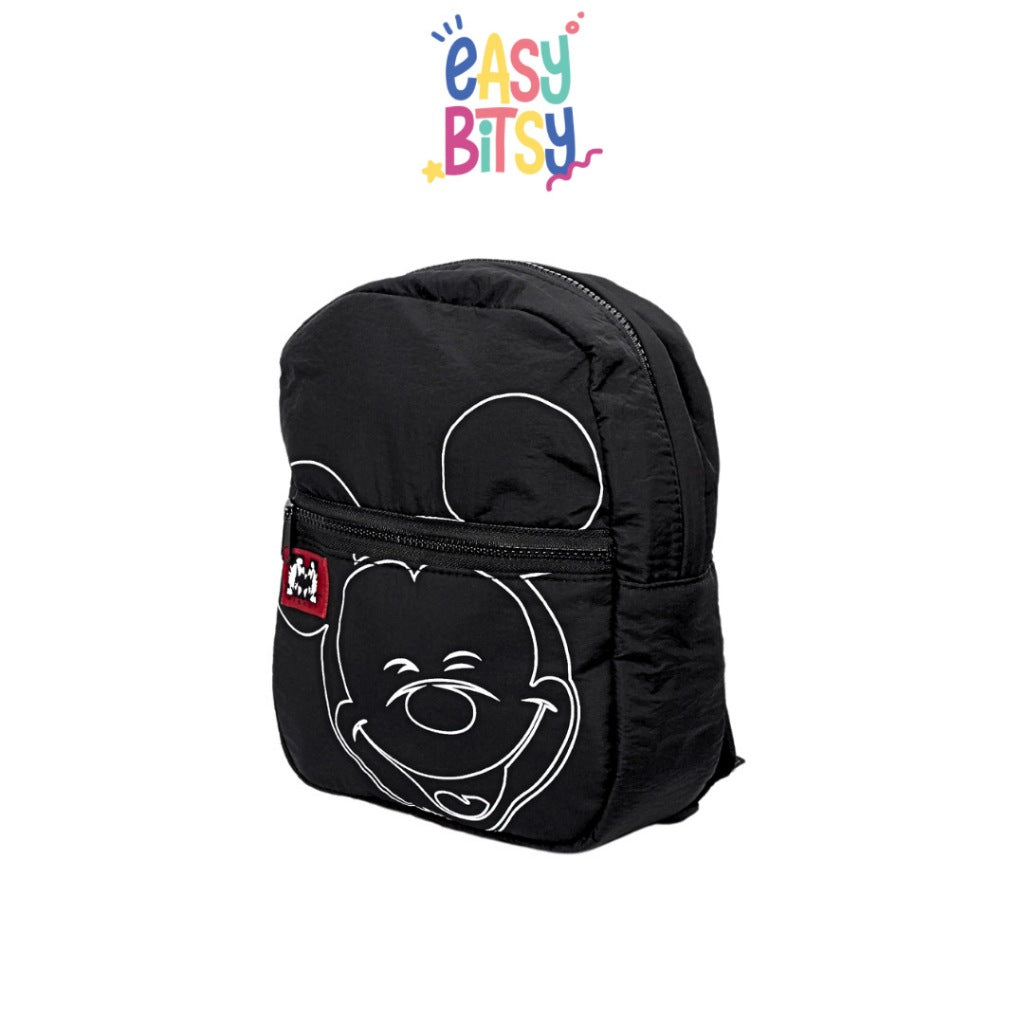 Easybitsy Tas Ransel Mini Backpack Botol Minum Mickey Mouse x Black Edition Tidak ada merek