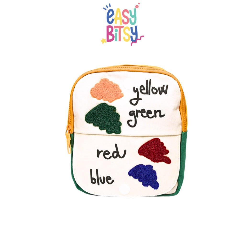 Easybitsy Tas Ransel Backpack Perempuan Laki-Laki PAUD-TK Premium Yellow Green - ZR Tidak ada merek