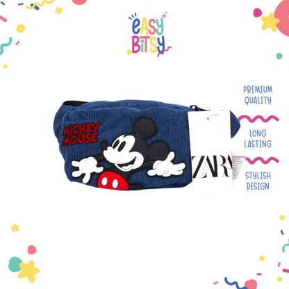 Easybitsy Tas Pinggang Waistbag Perempuan PAUD-TK Premium Mickey Mouse - ZR Tidak ada merek