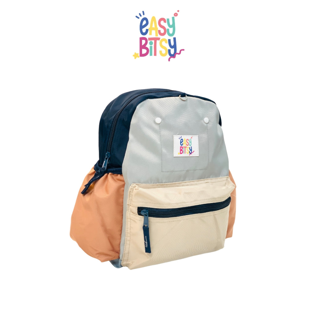 Easybitsy Tas Ransel Backpack Sekolah Flintstone Sedang Anak Laki-Laki Perempuan TK SD - Colorful Tidak ada merek