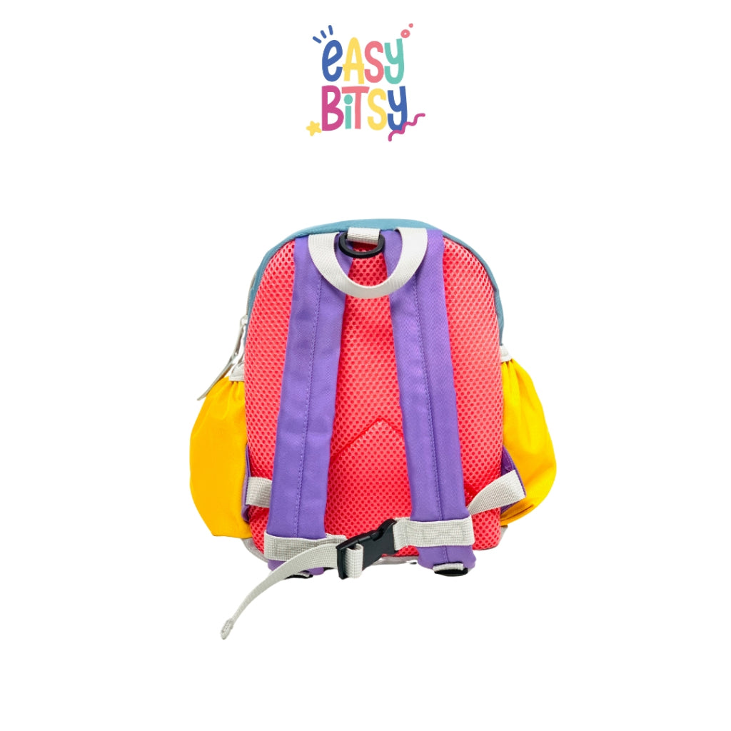 Easybitsy Tas Ransel Backpack Sekolah Flintstone Kecil Anak Laki-Laki Perempuan PAUD-TK - Colorful Tidak ada merek