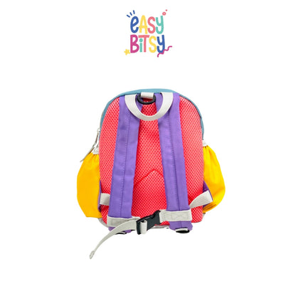 Easybitsy Tas Ransel Backpack Sekolah Flintstone Kecil Anak Laki-Laki Perempuan PAUD-TK - Colorful Tidak ada merek