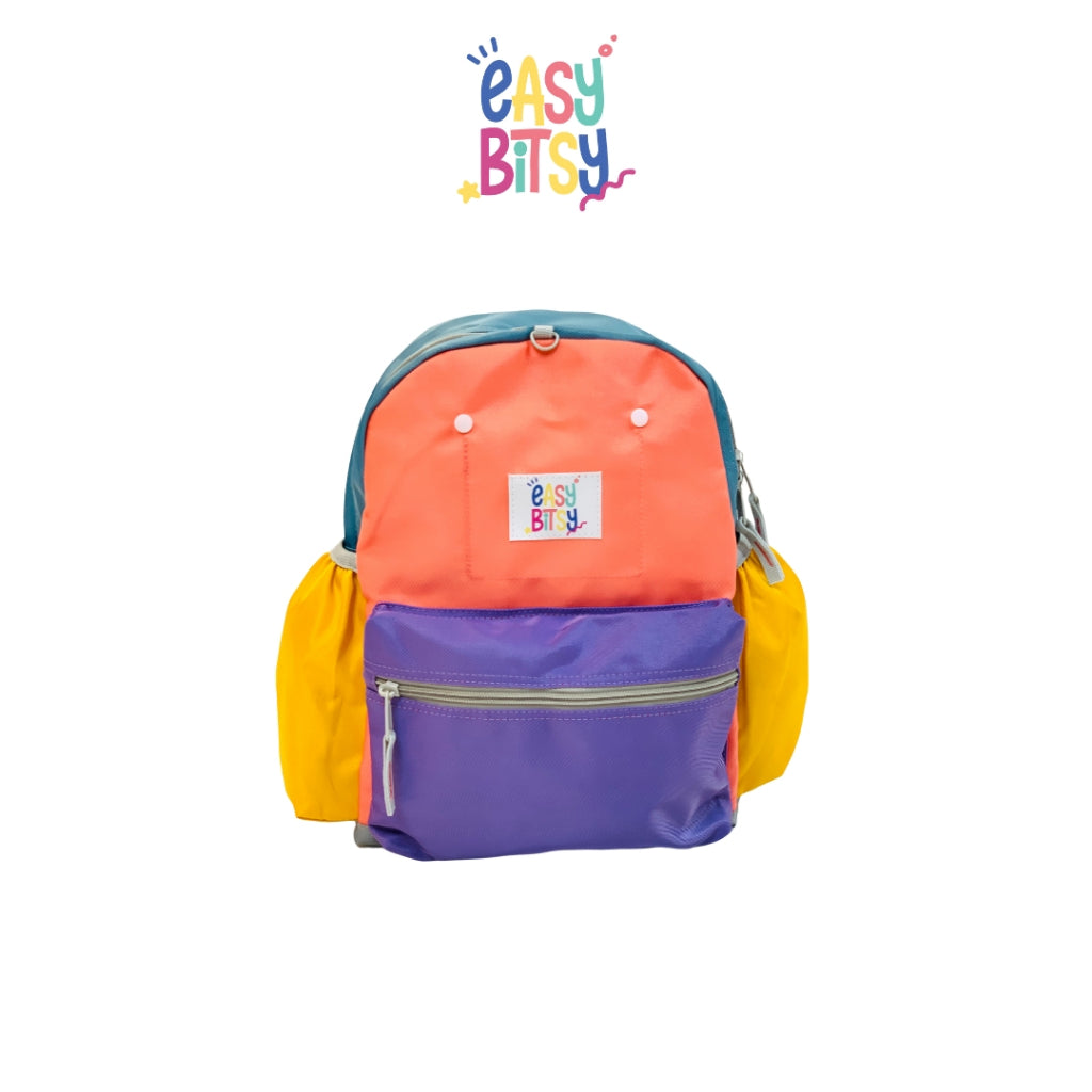 Easybitsy Tas Ransel Backpack Sekolah Flintstone Kecil Anak Laki-Laki Perempuan PAUD-TK - Colorful Tidak ada merek