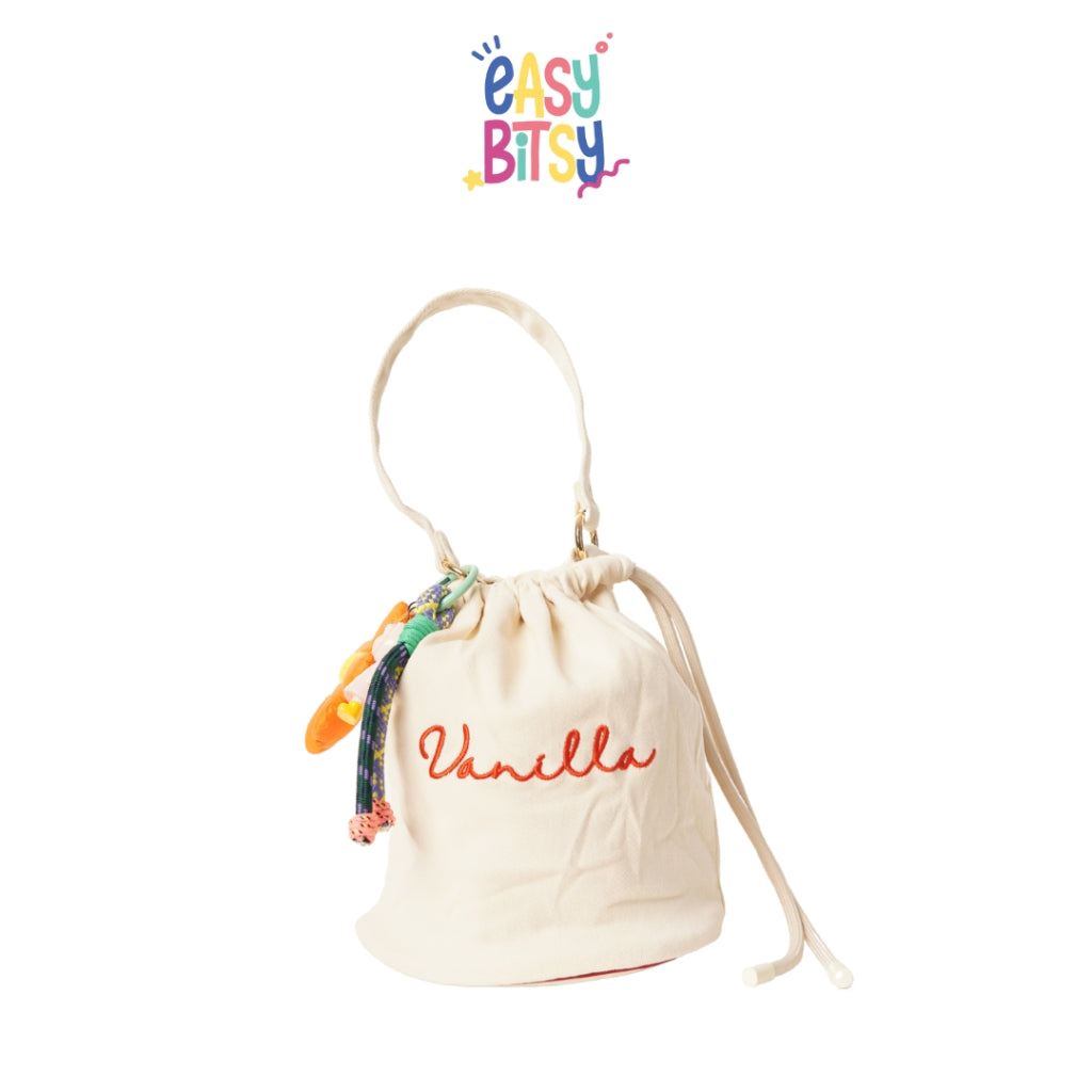 Easy Bitsy Tas Tenteng Vanila Pink Hijau Putih ( Tanpa Gantungan ) Tidak ada merek