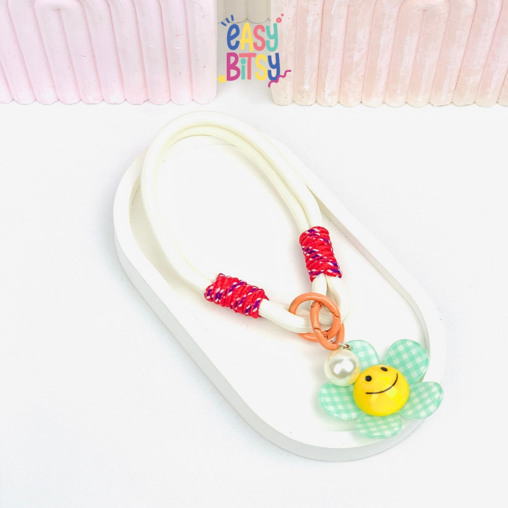 Easy Bitsy Keychain Gantungan Flower Tidak ada merek