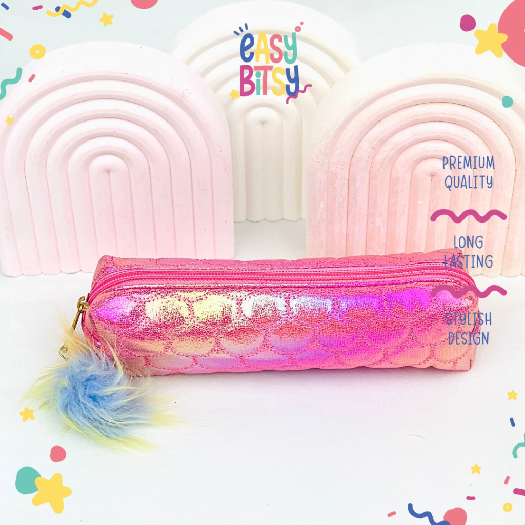 Easy Bitsy Pencil Case Tempat Pensil Simple Holo - Daisy Tidak ada merek