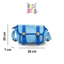Waist Bag Tas Selempang Denim Remaja Tidak ada merek