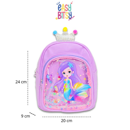 Easy Bitsy Tas Ransel Anak TK PAUD Unicorn Mermaid - Lady Queen Tidak ada merek