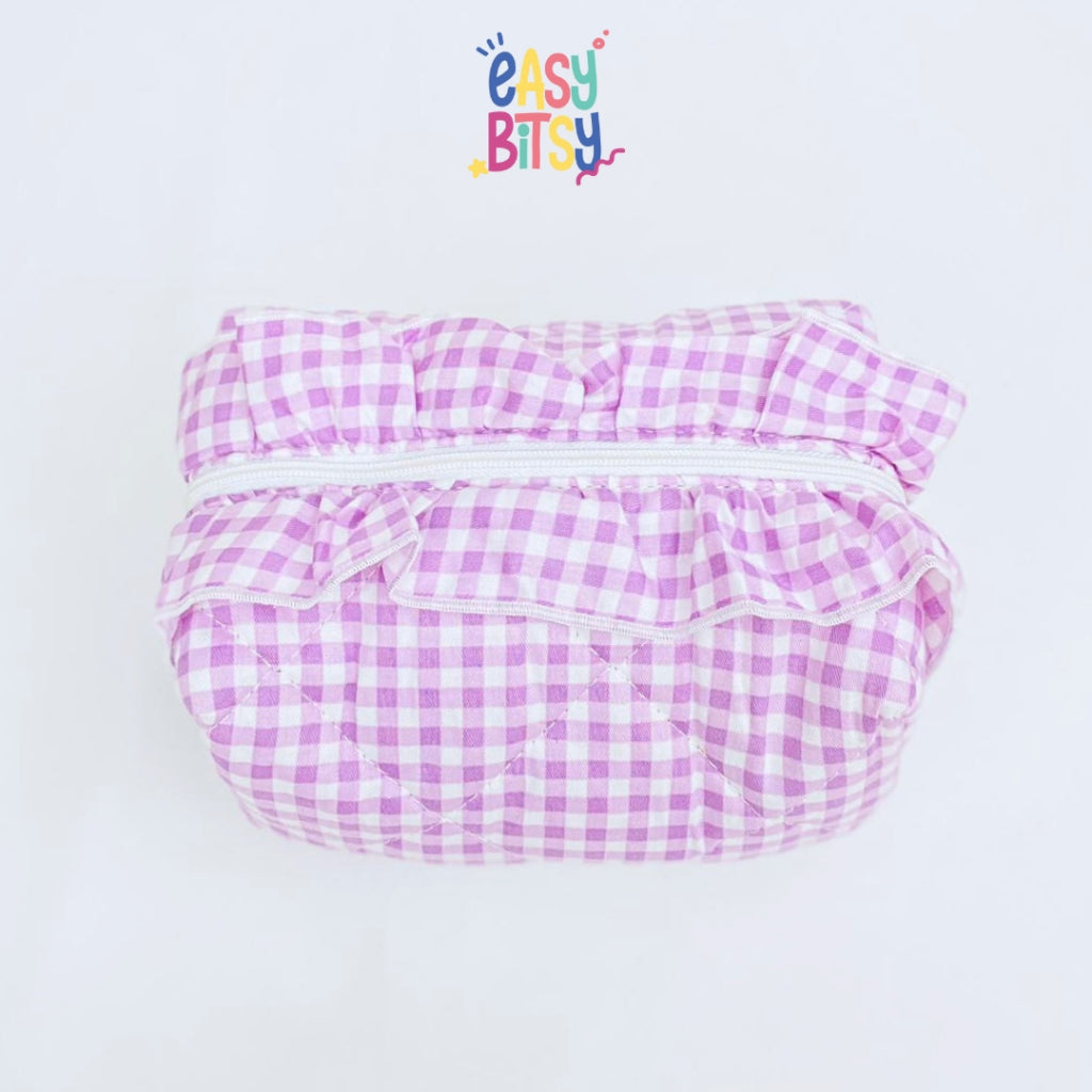 Easy Bitsy Pouch Korea Tempat Make Up Lucu - Cheerful Tidak ada merek