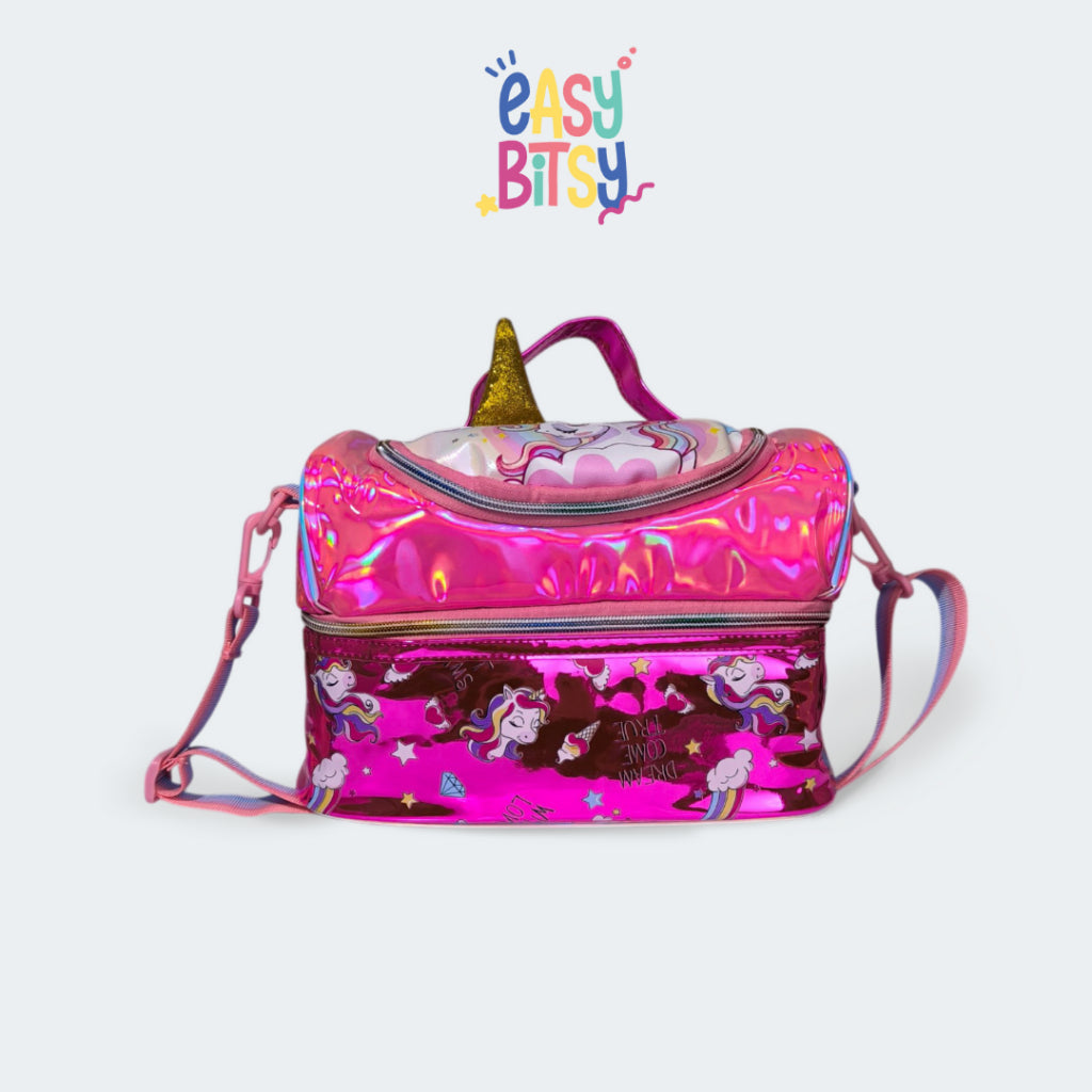 Easybitsy Tas Bekal Lunch Bag Box Tempat Makan Anak Laki-Laki Perempuan TK - SD  - Petty Tidak ada merek