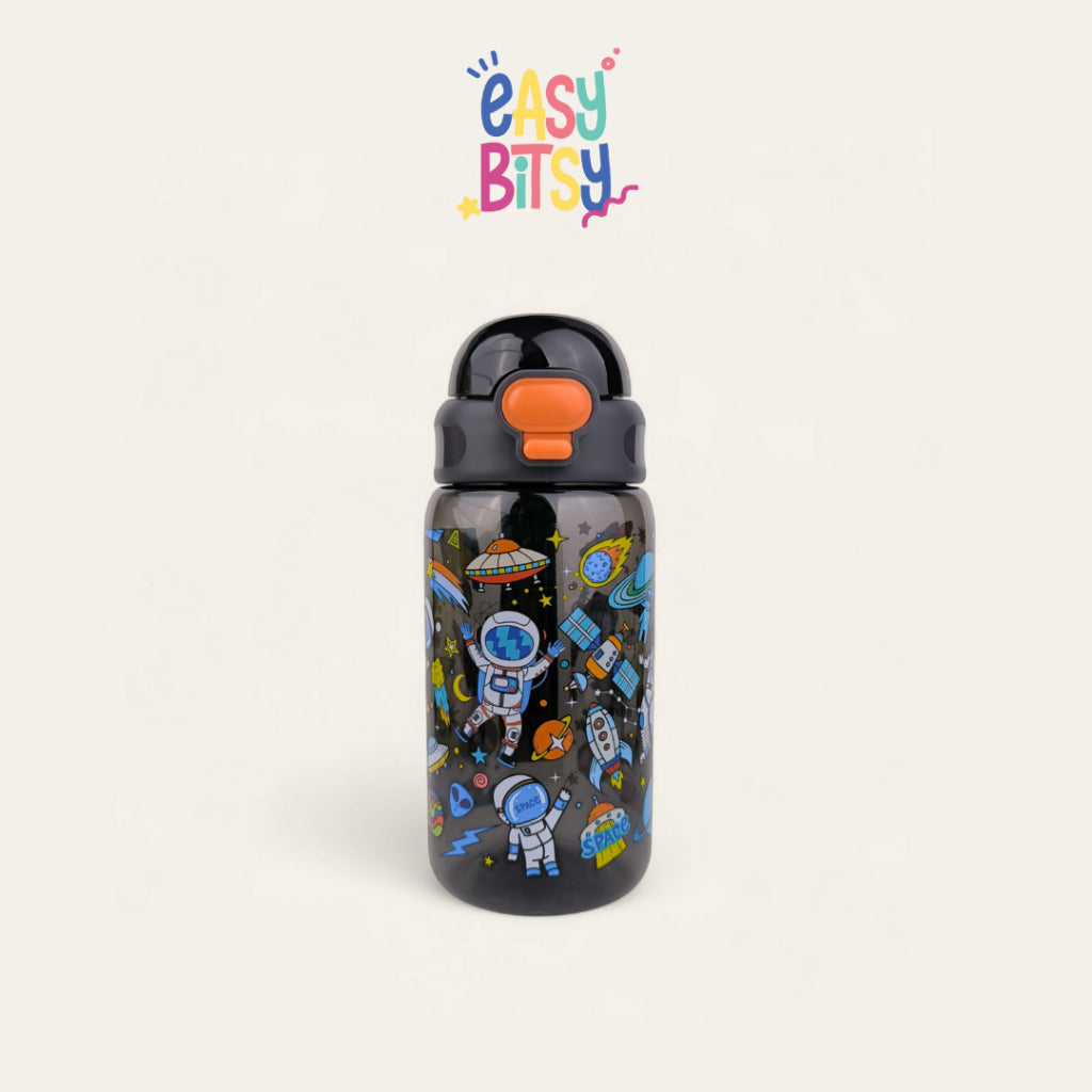 Easy Bitsy - Botol Minum Anak Laki-laki Perempuan Water Bottle 450ML - 680ML PAUD SD - George Tidak ada merek