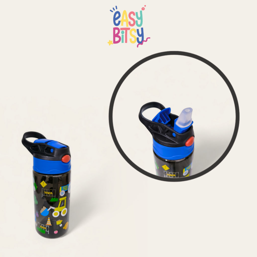 Easy Bitsy - Botol Minum Anak Laki-laki Perempuan Water Bottle 450ML - 680ML PAUD SD - George Tidak ada merek