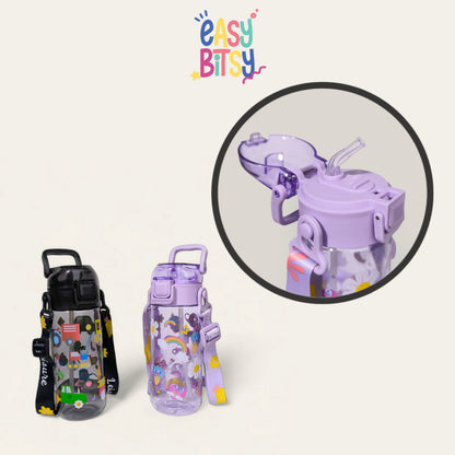 Easy Bitsy - Botol Minum Anak Laki-laki Perempuan Water Bottle 450ML - 680ML PAUD SD - George Tidak ada merek