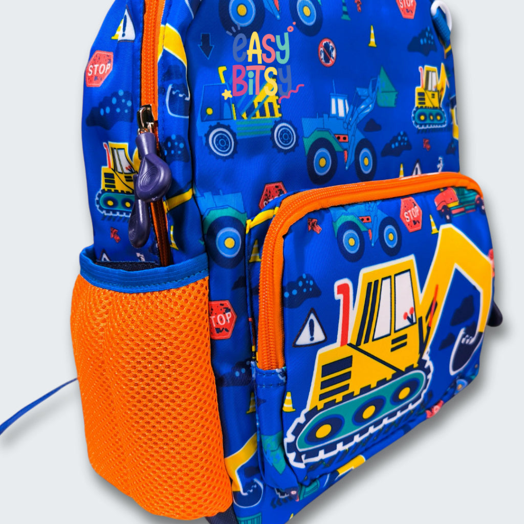 Easy Bitsy Tas Ransel Backpack Anak Laki-Laki Perempuan TK-SD Astronot, Transportasi, Dino, Cat, Butterfly, Unicorn - Kai Tidak ada merek