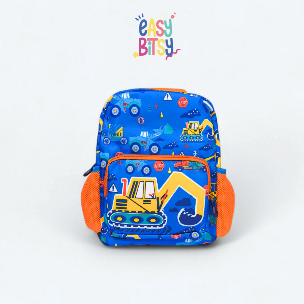 Easy Bitsy Tas Ransel Backpack Anak Laki-Laki Perempuan TK-SD Astronot, Transportasi, Dino, Cat, Butterfly, Unicorn - Kai Tidak ada merek