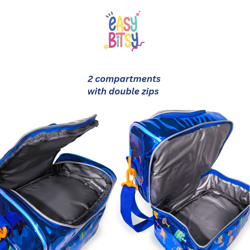 Easybitsy Tas Bekal Lunch Bag Box Tempat Makan Anak Laki-Laki Perempuan TK - SD  - Petty Tidak ada merek