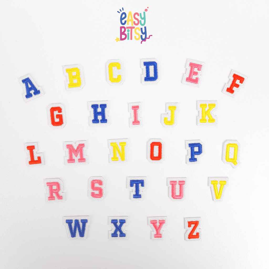 Easybitsy Gantungan Tas Anak | Custom Inisial Anak  | Souvenir Ultah Anak (BISBAN 12CM TIDAK UNTUK TUMBLER) Tidak ada merek