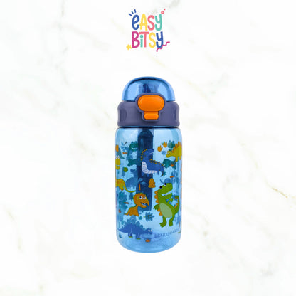 Easybitsy Botol Minum Water Bottle 600ML Anak Laki-laki Perempuan PAUD-SD Astronot, Dino, Mermaid, Unicorn - George Tidak ada merek