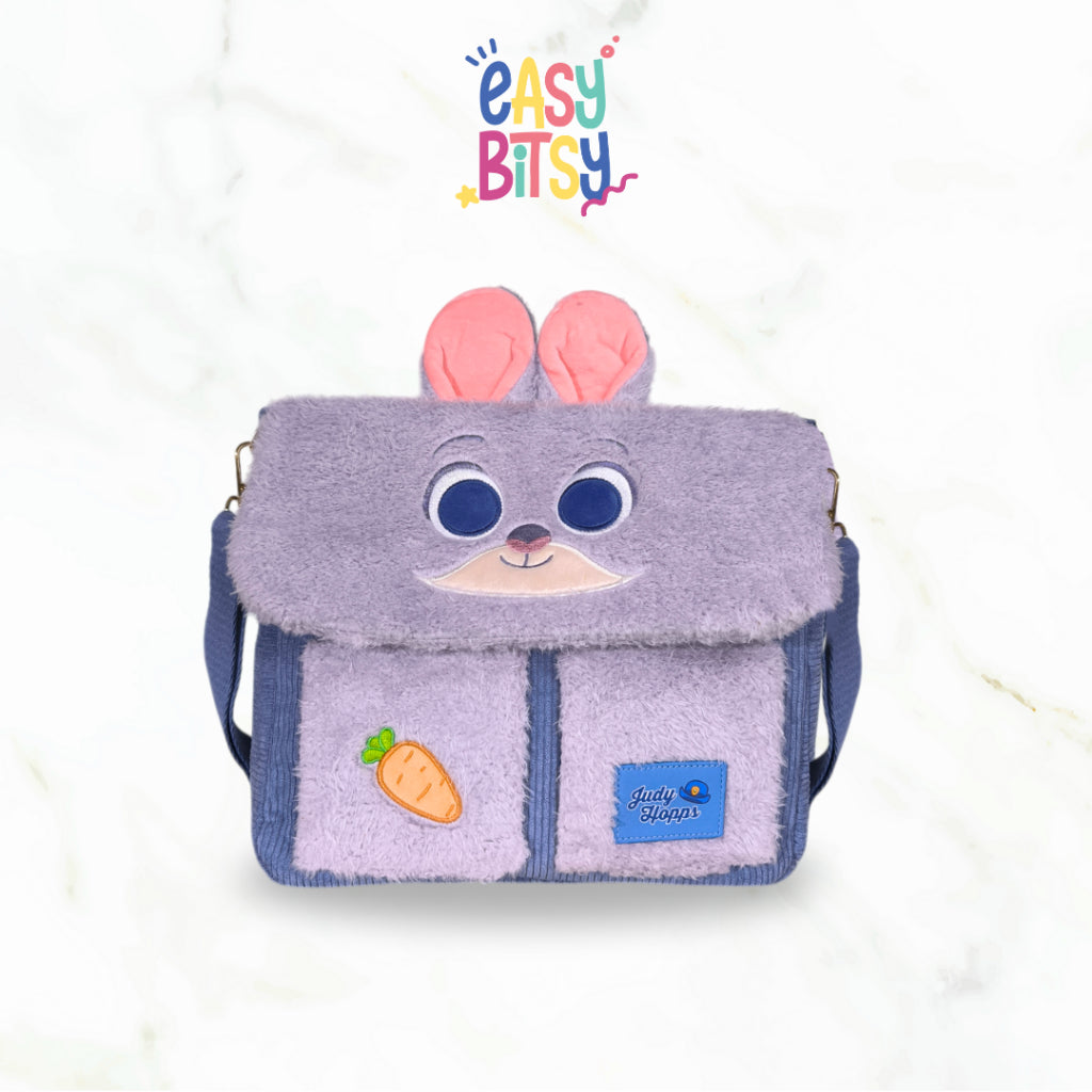 [ Easy Bitsy x Disney ] Judy Hopps Series Collection Sling Bag – Original Disney Series Tidak ada merek