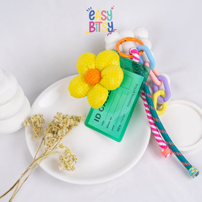Easy Bitsy - Keychain Lanyard Korea Name Tag ID - Louis Card Bag Tidak ada merek