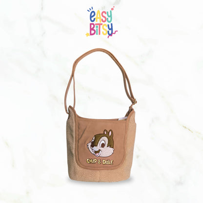 [ Easy Bitsy x Disney ] Chip N Dale Series Collection Sling Bag/Tote Bag/Hand Bag/Tas Ransel – Original Disney Series Tidak ada merek