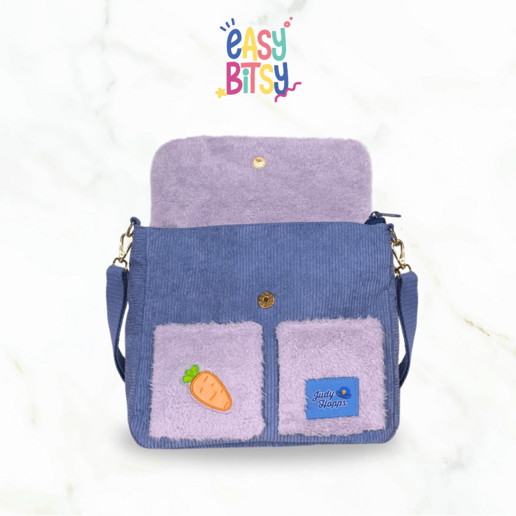 [ Easy Bitsy x Disney ] Judy Hopps Series Collection Sling Bag – Original Disney Series Tidak ada merek