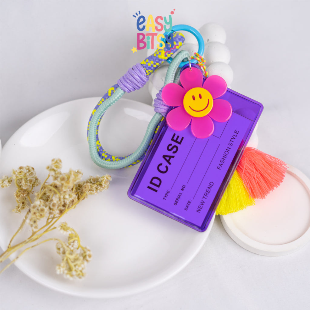 Easy Bitsy - Keychain Lanyard Korea Name Tag ID - Louis Card Bag Tidak ada merek