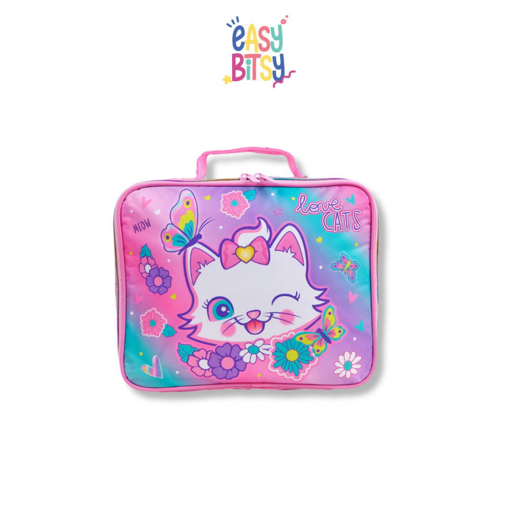 Easybitsy Tas Bekal Lunch Bag Box Single Tempat Makan Anak Laki-Laki  Perempuan TK - SD Astronot, Soccer, Cat, Unicorn - Coco Tidak ada merek