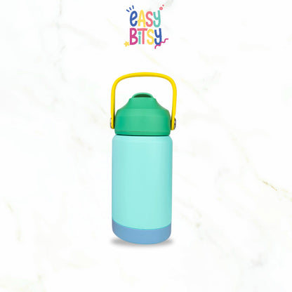 Easy Bitsy Lego Tumbler Straw Colorful Hot and Cold  350-530ML/12-18OZ  | Stainless Steel Bottle with Flip Lid Nobrand
