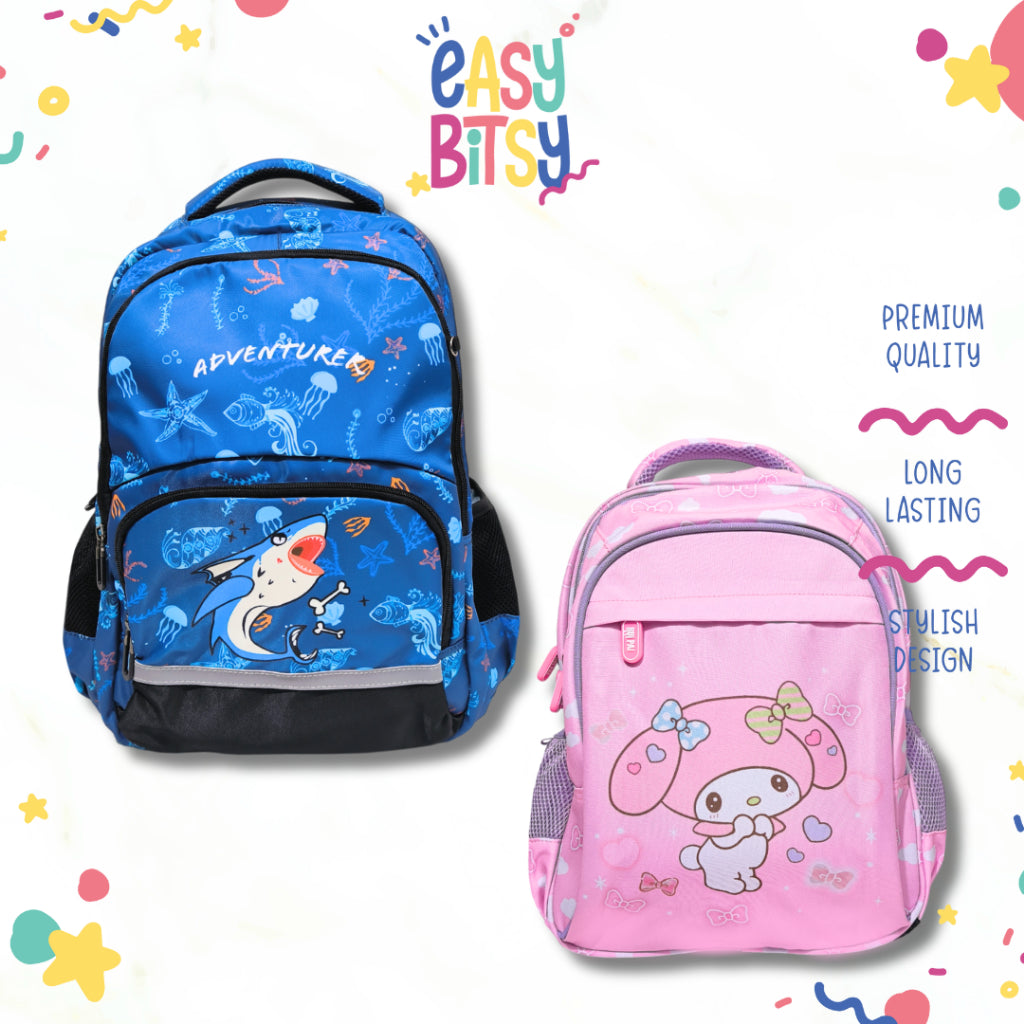 Easybitsy Tas Ransel Backpack Sekolah Anak Laki-Laki Perempuan – Ruipai Tidak ada merek