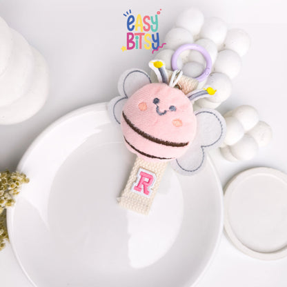 Easybitsy Gantungan Tas Anak | Custom Inisial Anak Souvenir | Karakter Bee Tidak ada merek