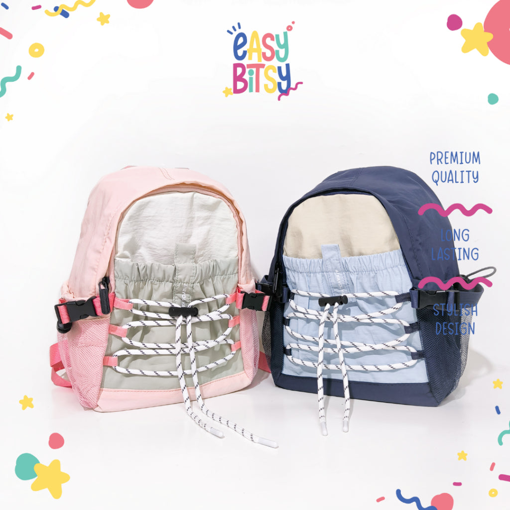 Easy Bitsy Tas Ransel Backpack Anak Laki-Laki Perempuan PAUD-TK - Aiya Tidak ada merek