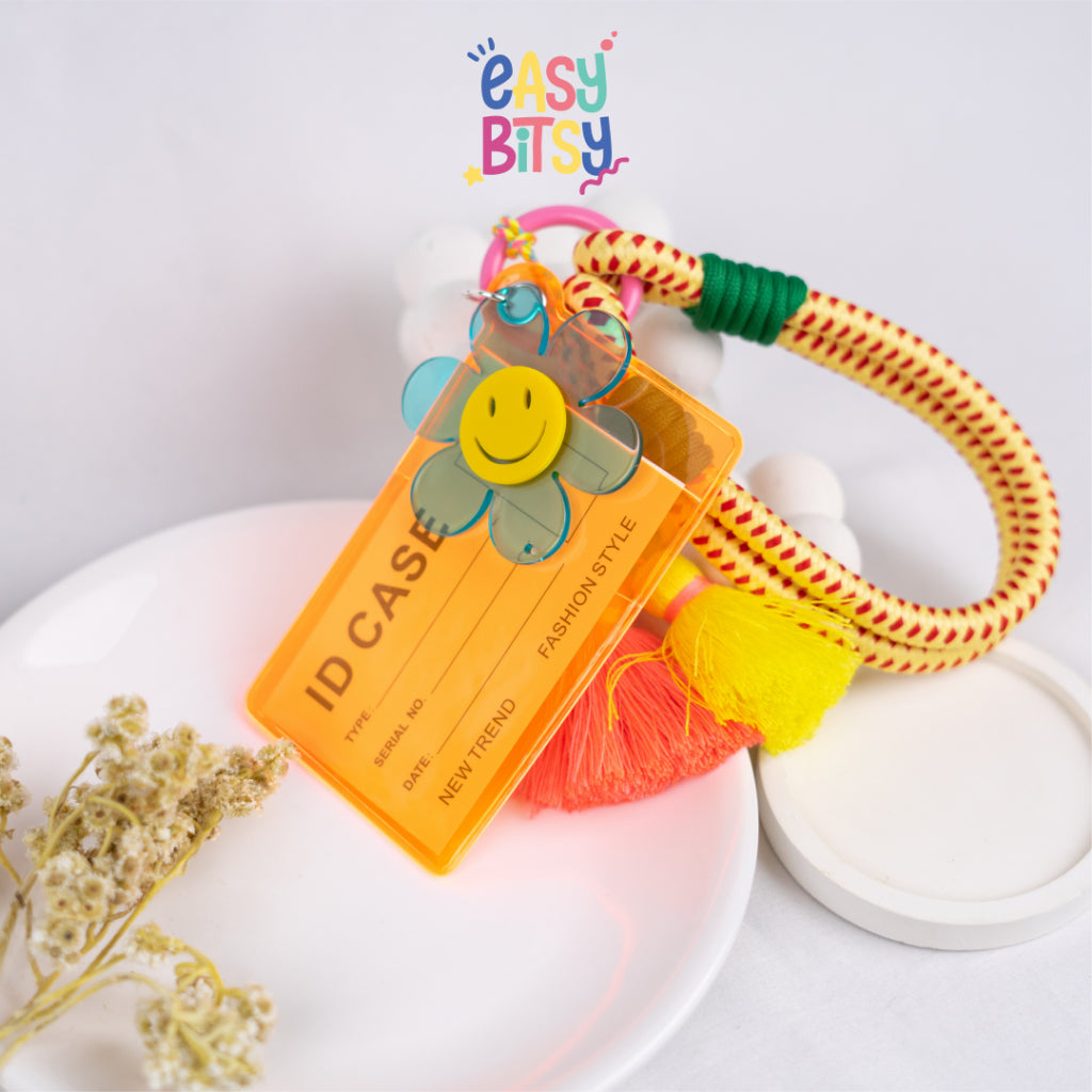 Easy Bitsy - Keychain Lanyard Korea Name Tag ID - Louis Card Bag Tidak ada merek