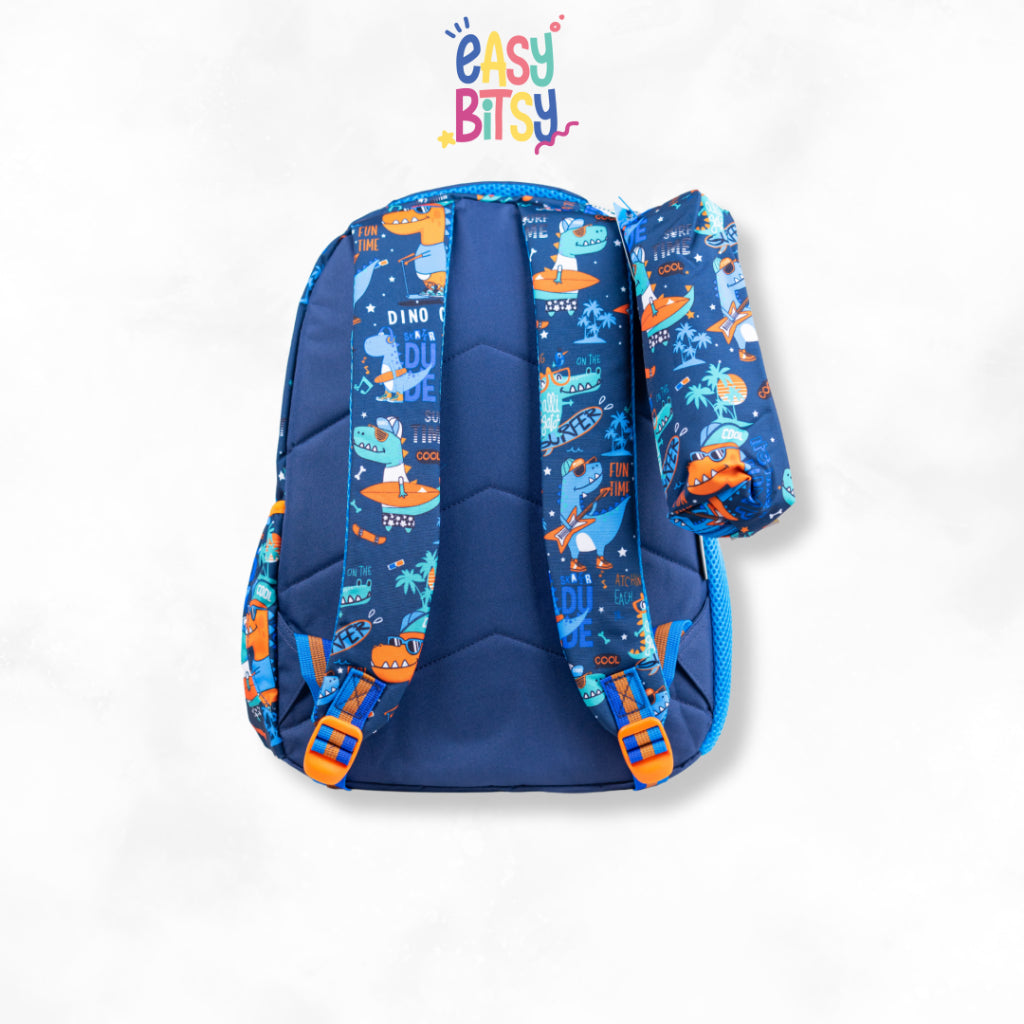 Easybitsy Tas Ransel Backpack Sekolah 2in1 Anak Laki-Laki Perempuan  SD Dino, Soccer, Unicorn – Kiara Tidak ada merek