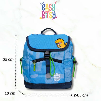 Easy Bitsy Tas Ransel Serut Backpack Anak Laki-Laki PAUD-TK - Dino Tales Tidak ada merek