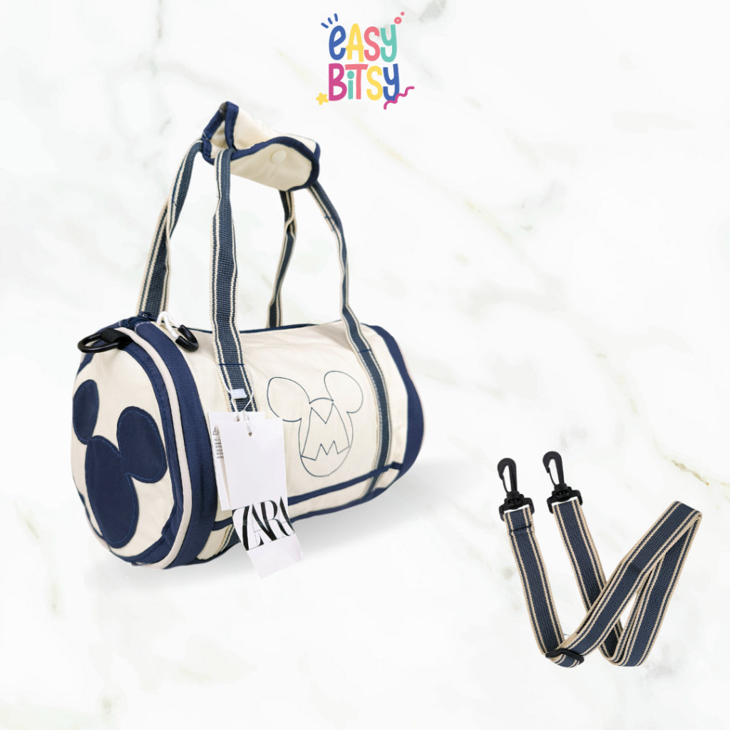 Easybitsy Tas Ransel Anak Laki-Laki Perempuan TK-SD Mickey Bowling Travel Bag - ZR Tidak ada merek