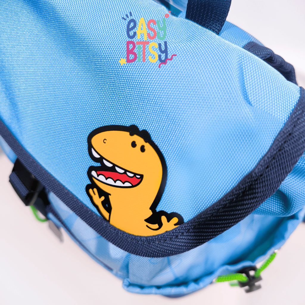 Easy Bitsy Tas Ransel Serut Backpack Anak Laki-Laki PAUD-TK - Dino Tales Tidak ada merek