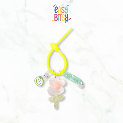 Easybitsy Gantungan Kunci Bag Charm Sun Flower Tidak ada merek