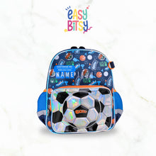 Easybitsy Tas Ransel Backpack Sekolah Anak Laki-Laki Perempuan TK-SD Soccer, Dino, Mermaid, Unicorn, Cat - Russel Name Tidak ada merek