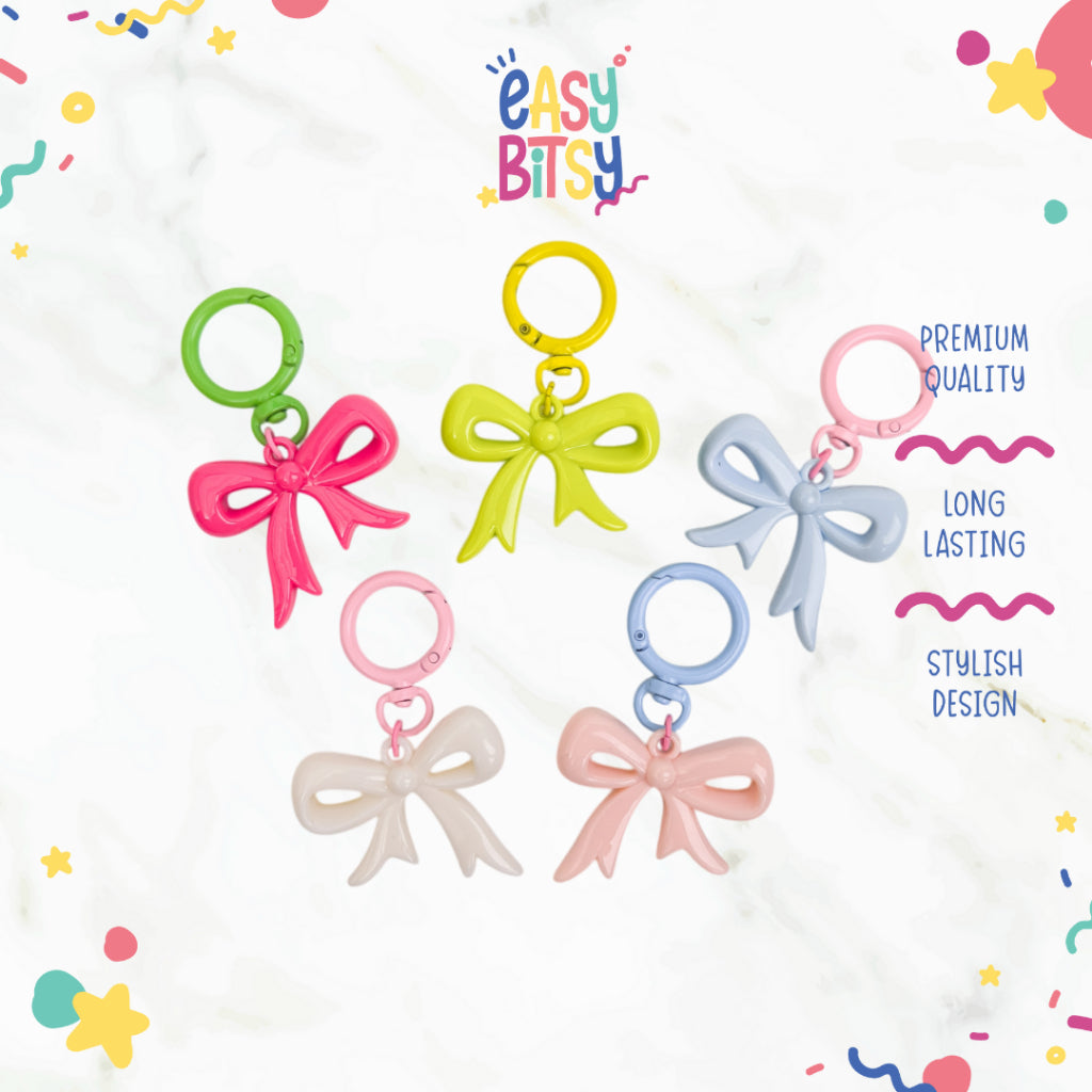 Easybitsy Gantungan Pita | Keychain Ribbon | Colorful Ribbon Tidak ada merek
