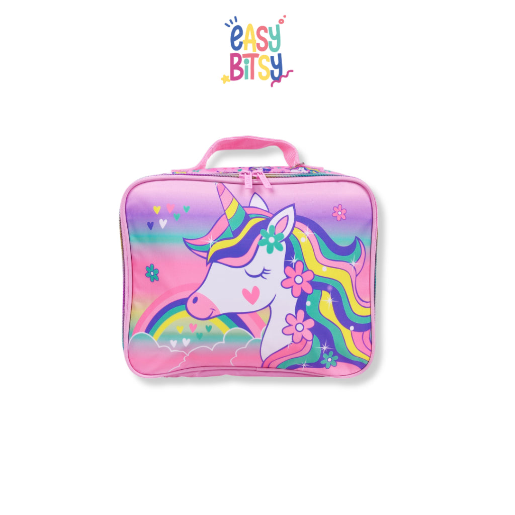 Easybitsy Tas Bekal Lunch Bag Box Single Tempat Makan Anak Laki-Laki  Perempuan TK - SD Astronot, Soccer, Cat, Unicorn - Coco Tidak ada merek