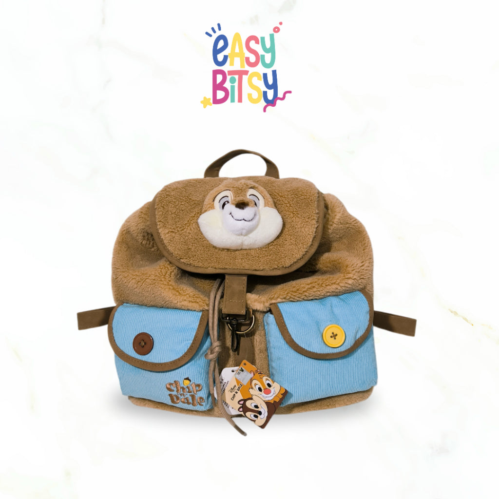 [ Easy Bitsy x Disney ] Chip N Dale Series Collection Sling Bag/Tote Bag/Hand Bag/Tas Ransel – Original Disney Series Tidak ada merek