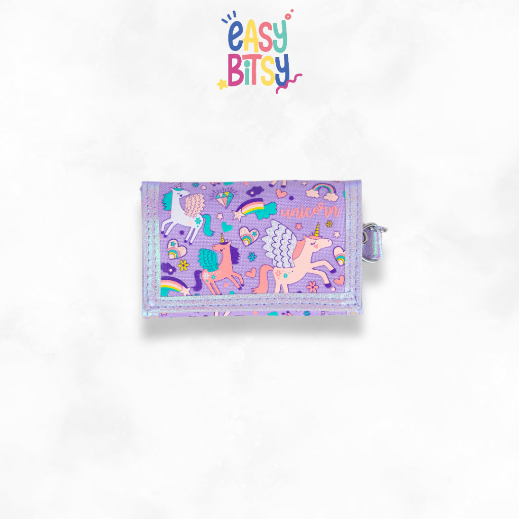 Easybitsy Dompet MIni Strap 3 Lipat NON 3D Characters Anak Perempuan PAUD-SD - Nina Tidak ada merek